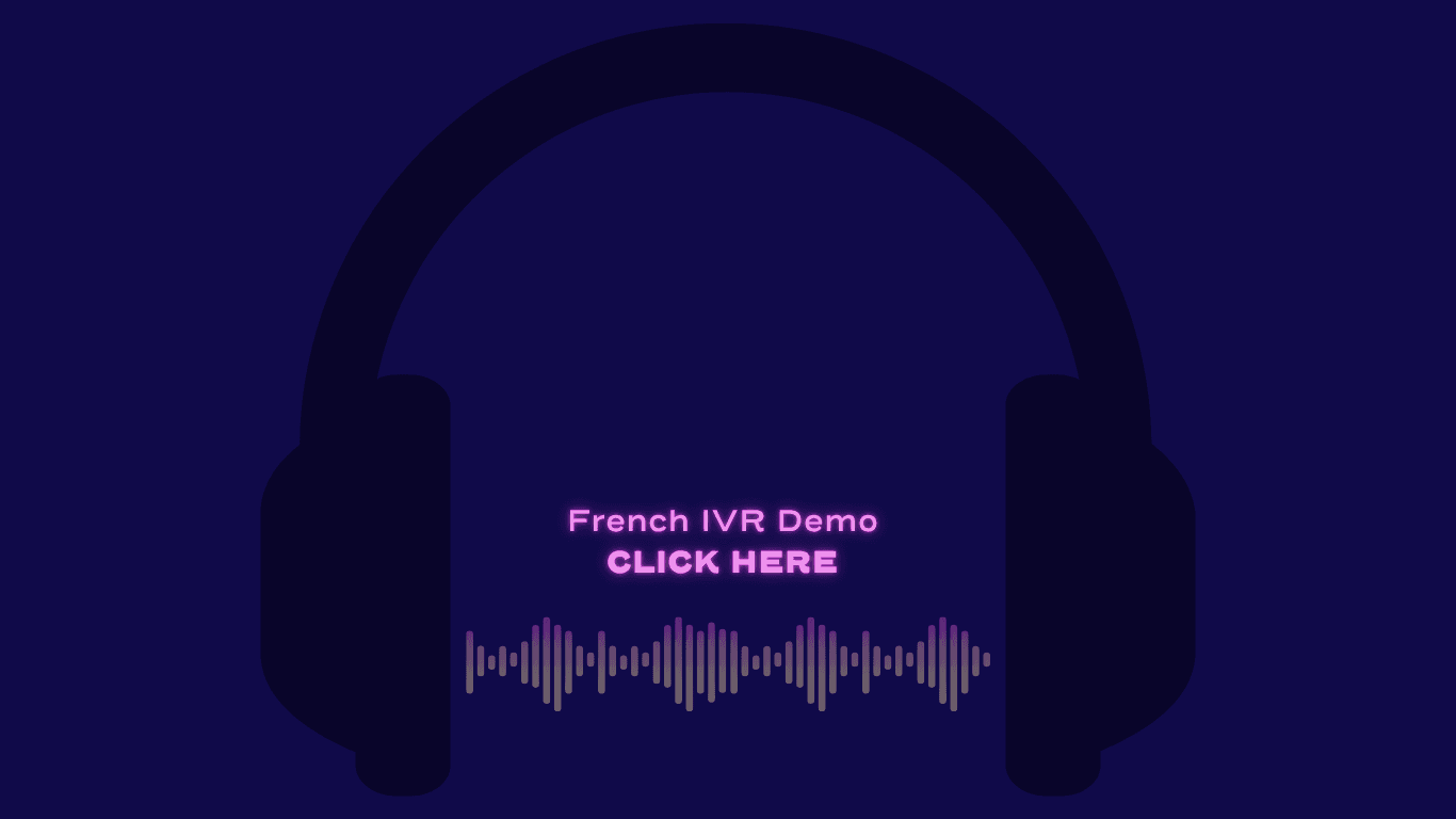 french ivr recording voice demo