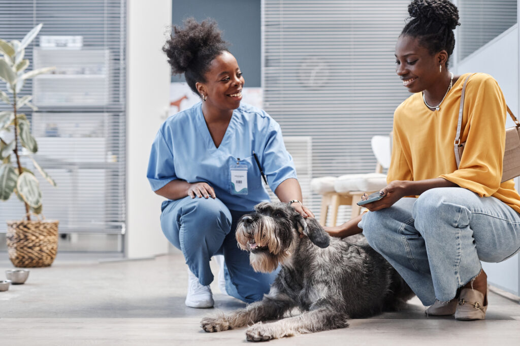 veterinary waiting room